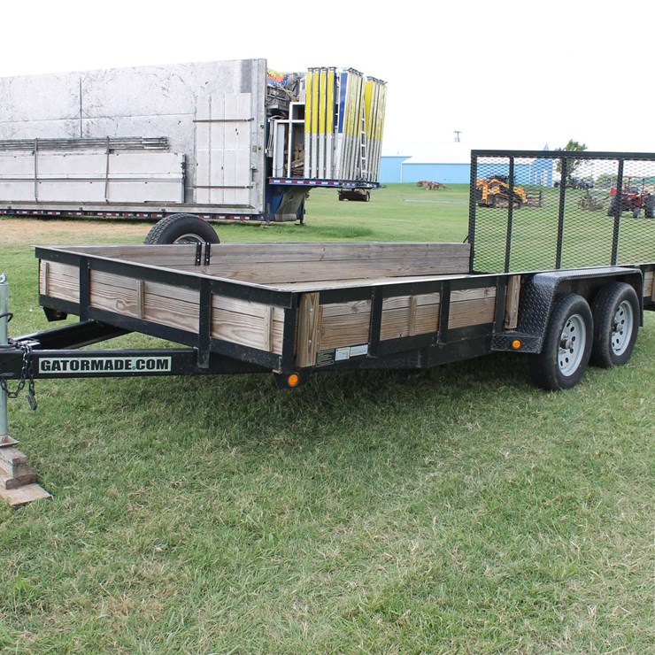 1900 GATOR 16' TAG-A-LONG TRAILER 8811