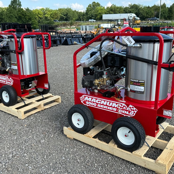 #77 • MAGNUM 4000 SERIES HEATED PRESSURE WASHER