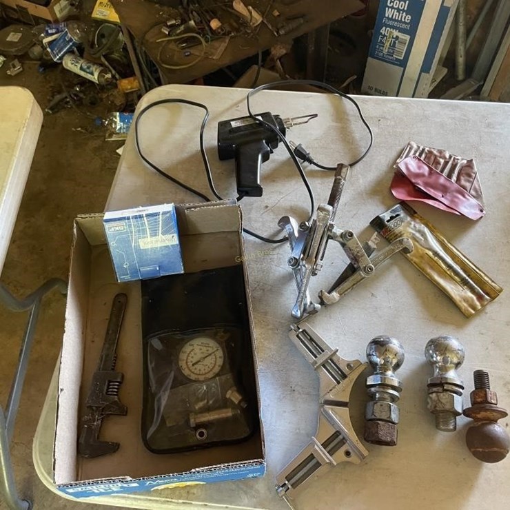 Ball Hitches, Puller, Soldering Gun etc