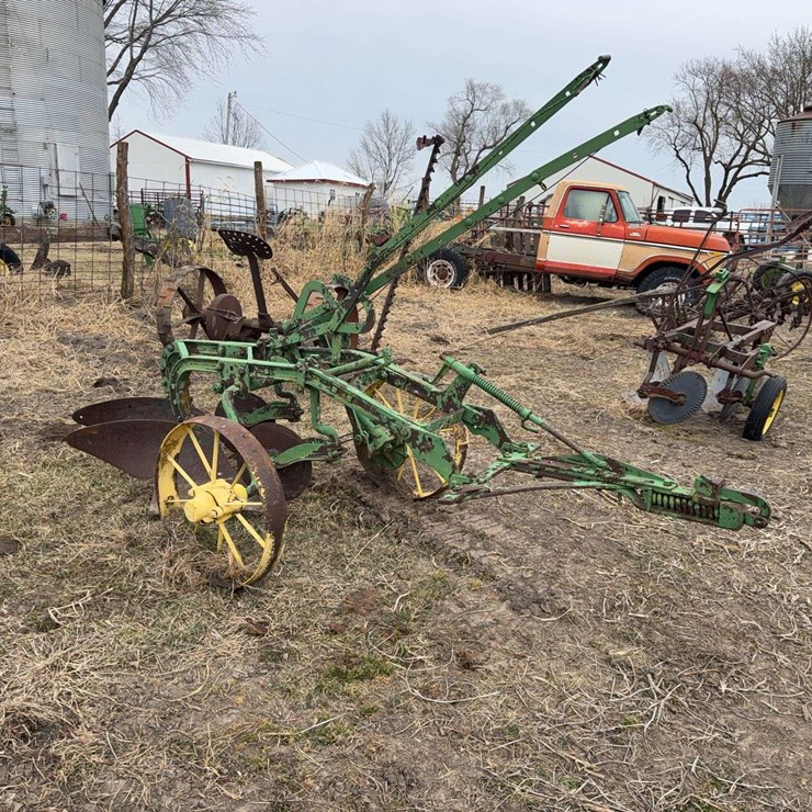John Deere Pull Type Two Bottom Plow