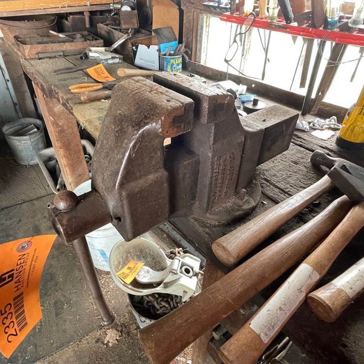 #2335 • Columbian Bench Vise