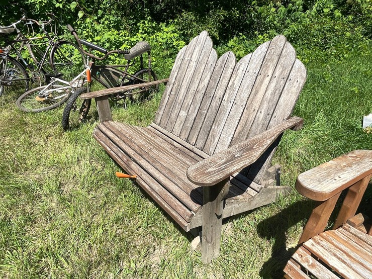 #3245-•-adirondack-wood-bench-image-1