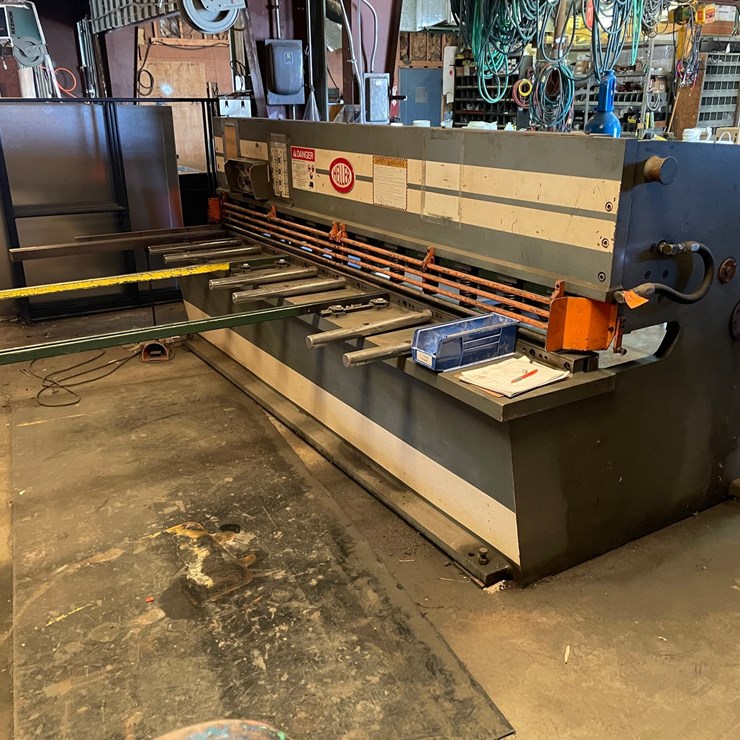 #1300 • Heller 10' Sheet Metal Shear