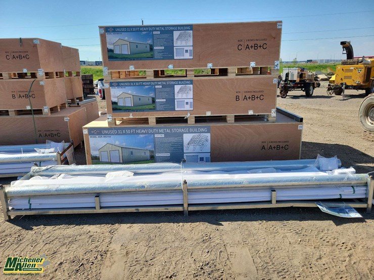 31x50ft-heavy-duty-metal-storage-building-3-boxes-a+b+c-unused-image-9