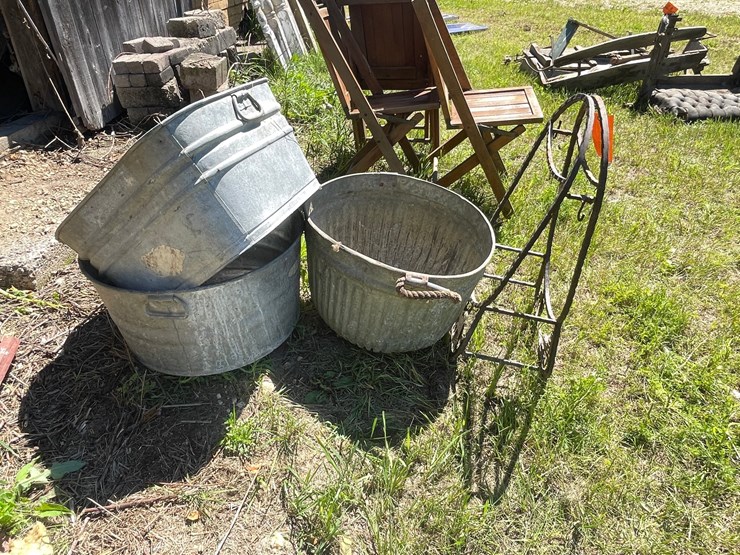 #3239-•-galvanized-washtubs-and-firewood-holder-image-4