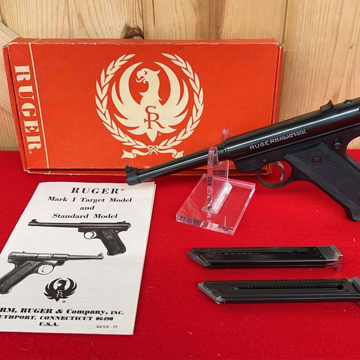 Ruger Standard Model Mark I .22 LR Semiauto Pistol