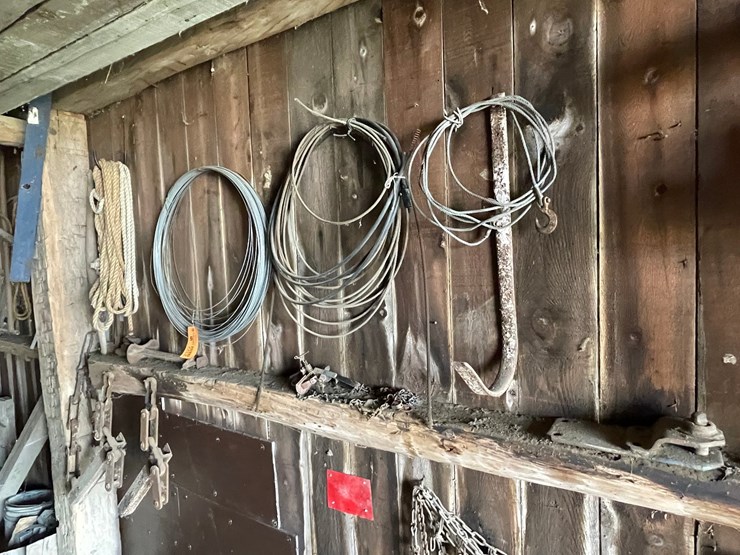 #2322-•-wall-section-of-vintage-farm-tools-image-11