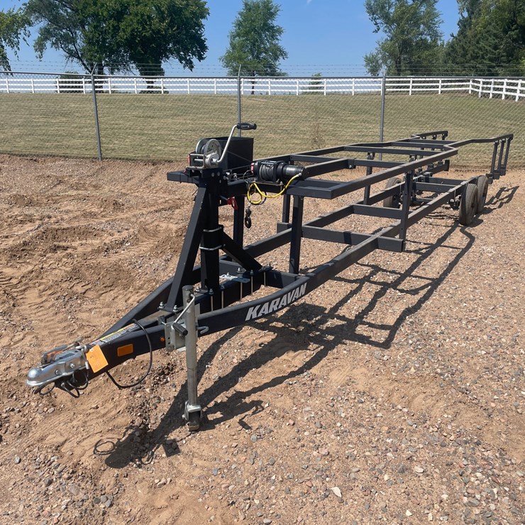 #5806 • 2018 Karavan Pontoon Trailer (Sells Bill of Sale)