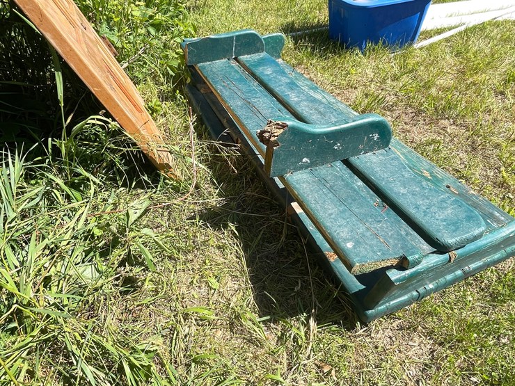#3227-•-buggy-seat-and-solid-wood-door-image-12