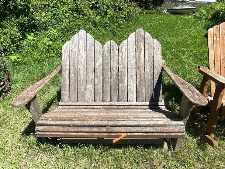 #3245-•-adirondack-wood-bench-image-2