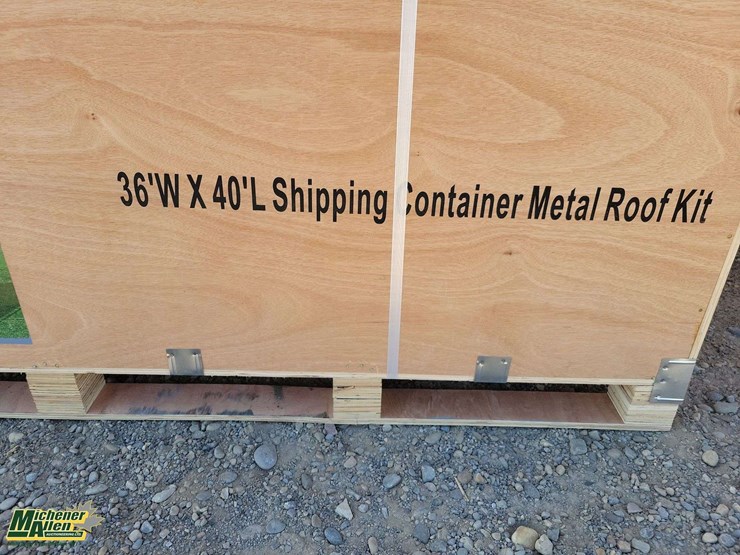 36'w-x-40'l-heavy-duty-metal-shipping-container-roof-kit-unused-image-5