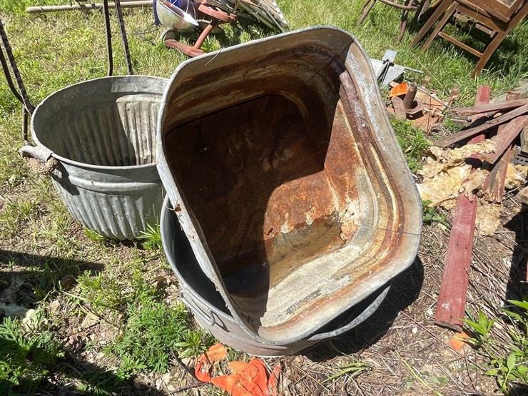 #3239-•-galvanized-washtubs-and-firewood-holder-image-9