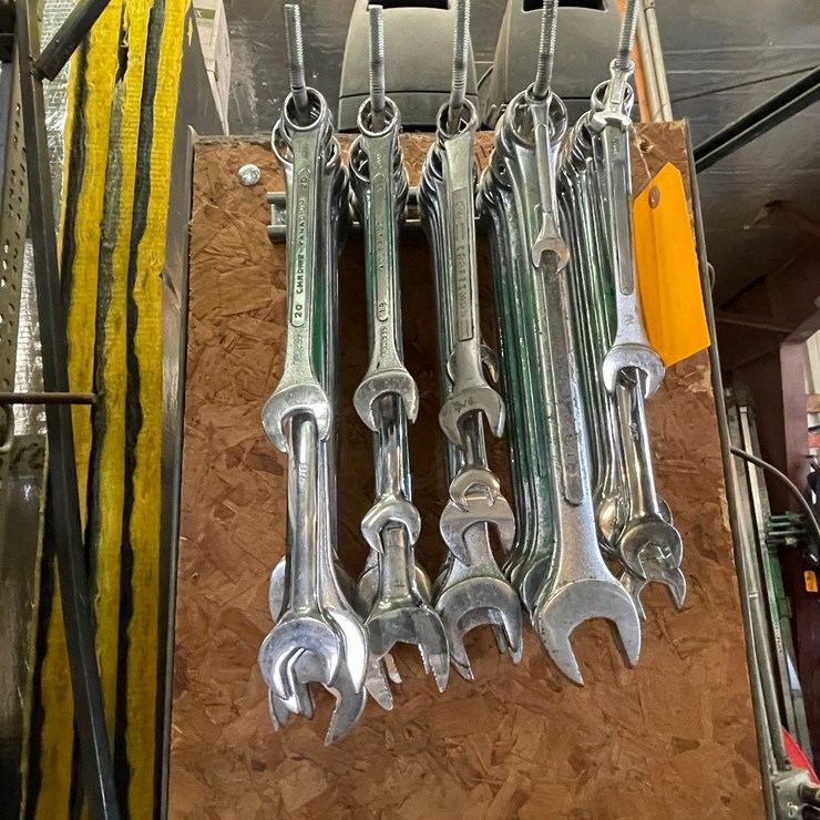 #4004 • Large Lot of Various Size Wrenches