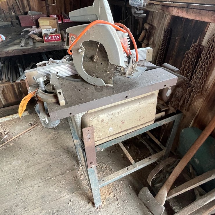 #2338 • Simpson- Sears Table Saw and Black and Decker Circular Saw
