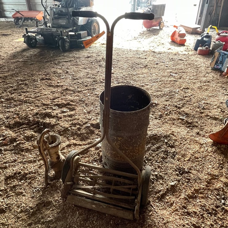 #2289 • Rotary Mower, Hand Pump, and 26" Barrel