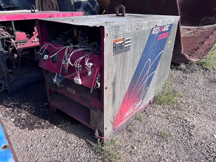 #39078-•-lincoln-electric-red-d-arc-dc-600-welding-machine-|-for-parts/repairs-image-1