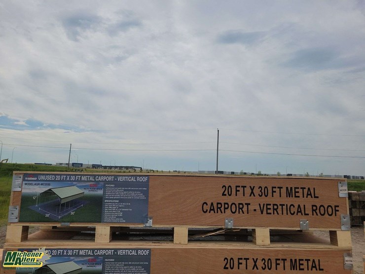 20ftx30ft-metal-carport-vertical-roof-unused-image-1