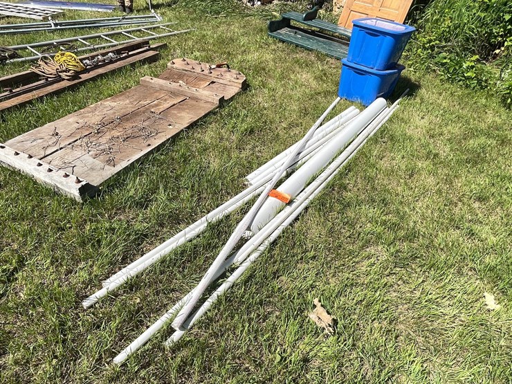 #3224-•-tractor-parts,-trailer-tie-downs,-and-various-pvc-pipe-image-1