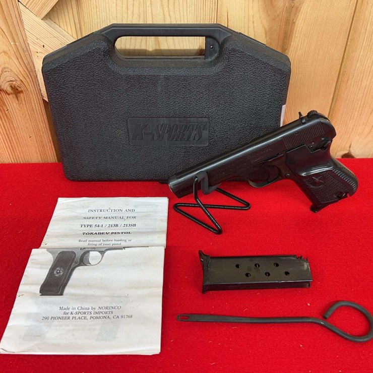 KSI Model 215 Tokarev 9mm Semiauto Pistol