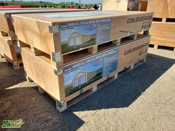 42'lx26'w-all-vertical-metal-garage-building-a+b-unused-image-3