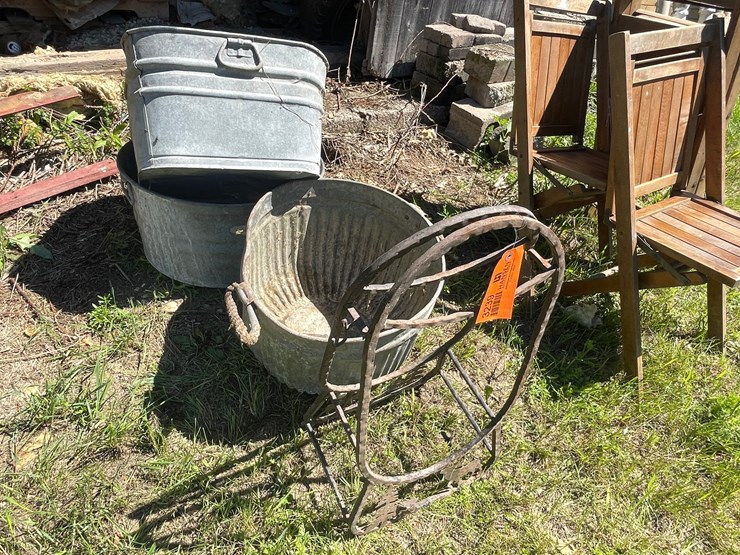 #3239-•-galvanized-washtubs-and-firewood-holder-image-3