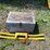 #3323-•-cub-cadet-lawn-tractor-brush-guard,-rug-beater,-and-metal-storage-box-image-1