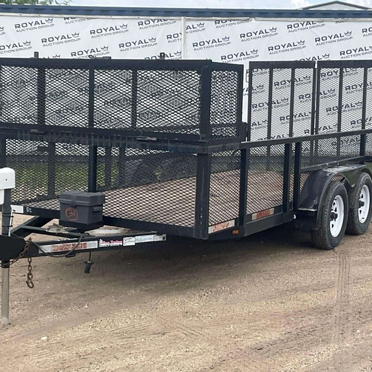2016 Texas Trailers 16ft T/A Utility Trailer