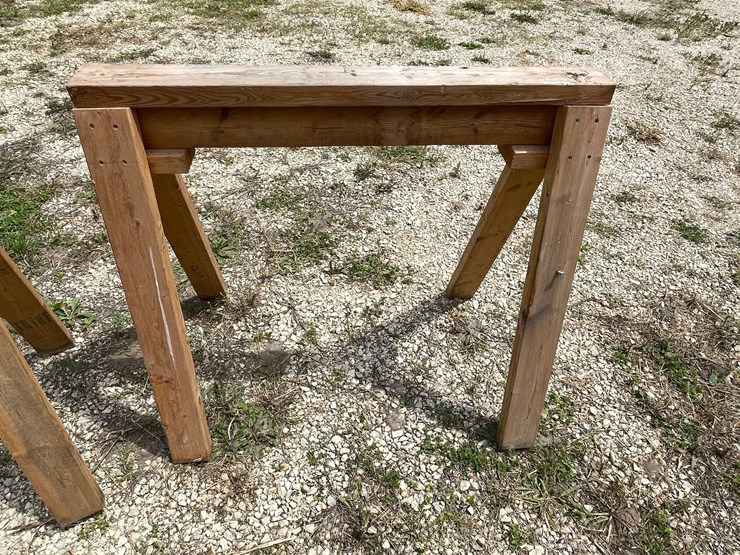 #3339-•-(2)-wood-sawhorses-image-10