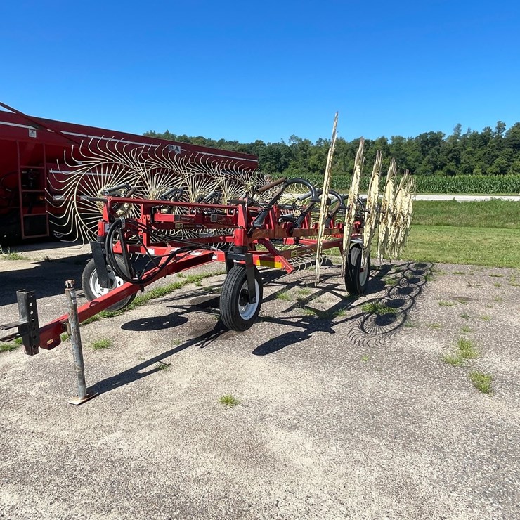 #1028 • H&S (12) Wheel Rake