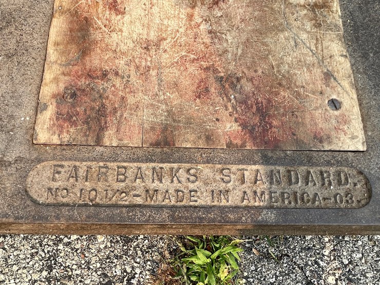 #2303-•-fairbanks-standard-no.10-1/2-platform-scale-image-9