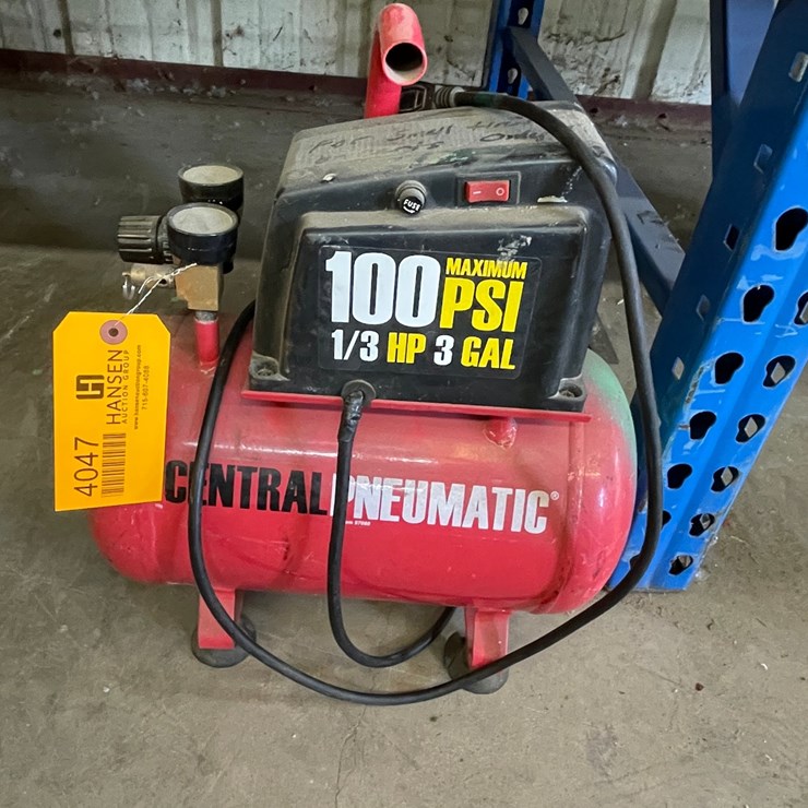 #4047 • Central Pneumatic Portable Air Compressor