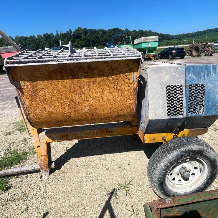 #2057 • Portable Stone Cement Mixer