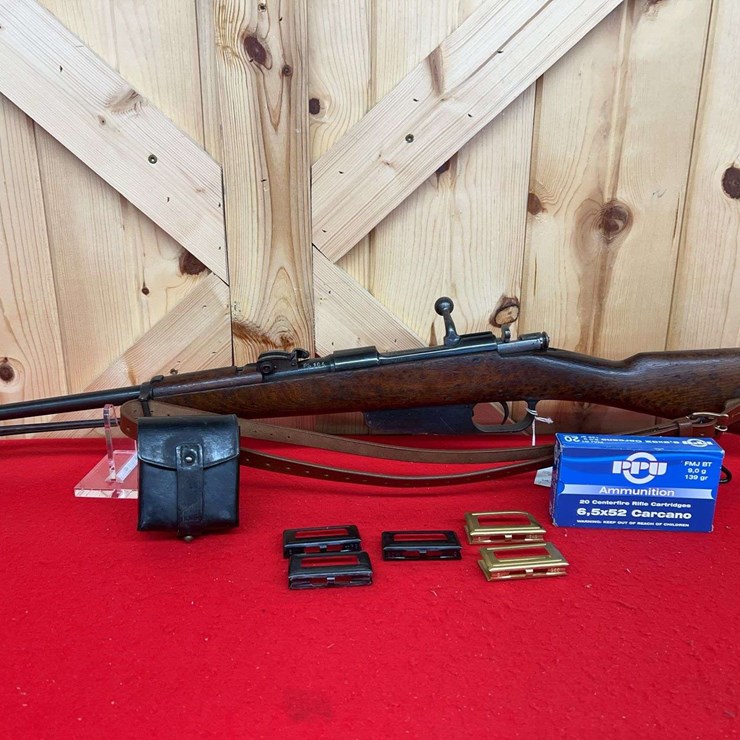 Italian Carcano Moschetto M1895 6.5 Bolt Action Carbine