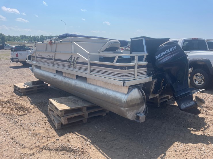 #5803-•-1998-weeres-pontoon-fisherman-deluxe-(sells-bill-of-sale)-image-2