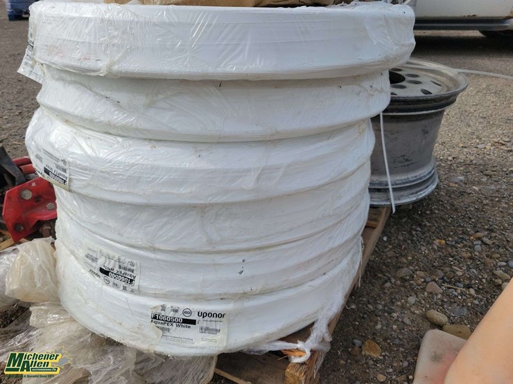 pallet-of-2-rims,6-bundle-of-uponor-aquapexwhite-,lifebreath-hrv-air-exchange-(heater)-,jack,bolt-cu-image-16