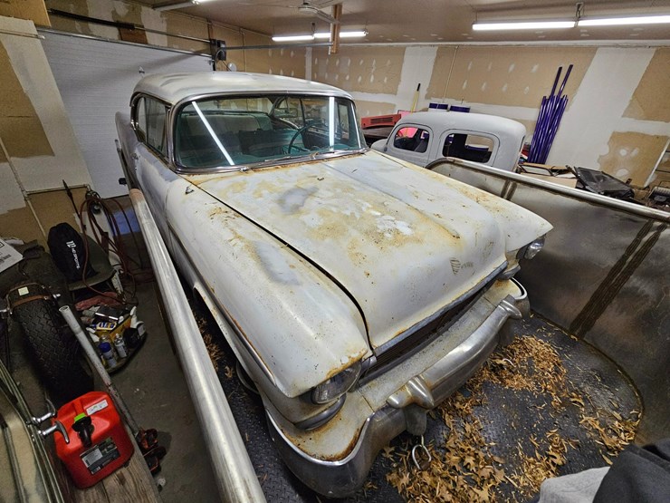 #1016-•-1955-chevy-bel-air-(2)-door-hardtop-(no-title,-for-parts)-(holmen,-wi)-image-3