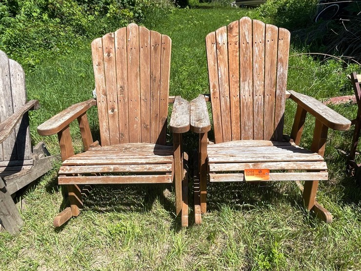 #3244-•-(2)-wood-rocking-chairs-image-2