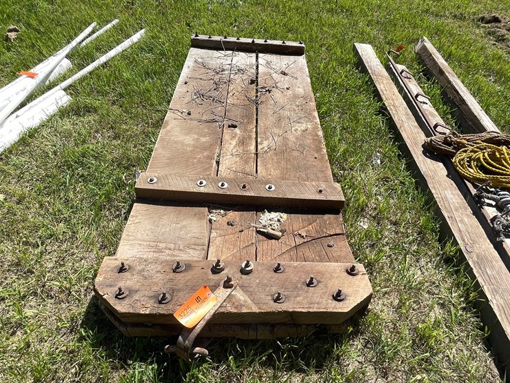 #3225-•-vintage-wood-sled-image-2