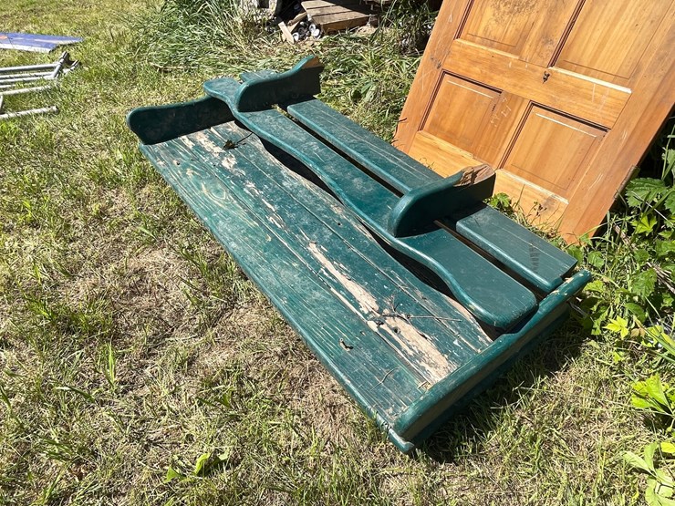 #3227-•-buggy-seat-and-solid-wood-door-image-8