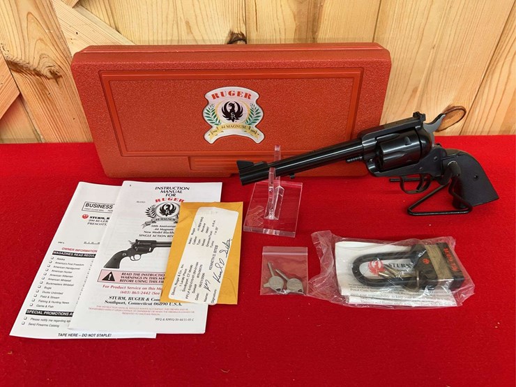 50th-anniversary-ruger-new-model-blackhawk-.44-magnum-sa-revolver-image-1