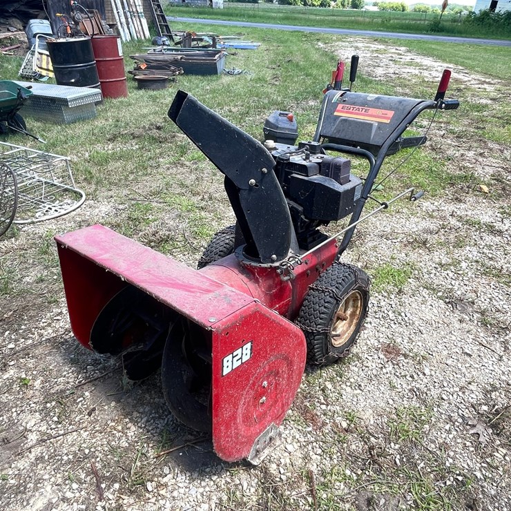 #3321 • Estate 28" Snow Blower