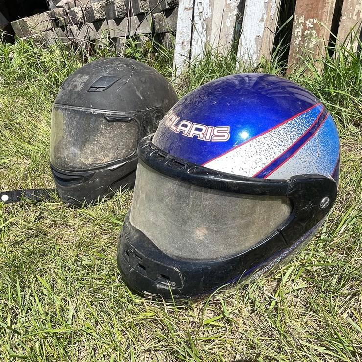#3234 • (2) Helmets