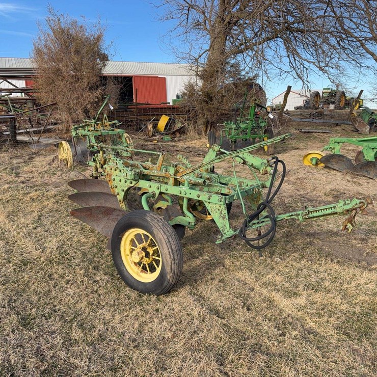 John Deere Pull Type Three Bottom Plow