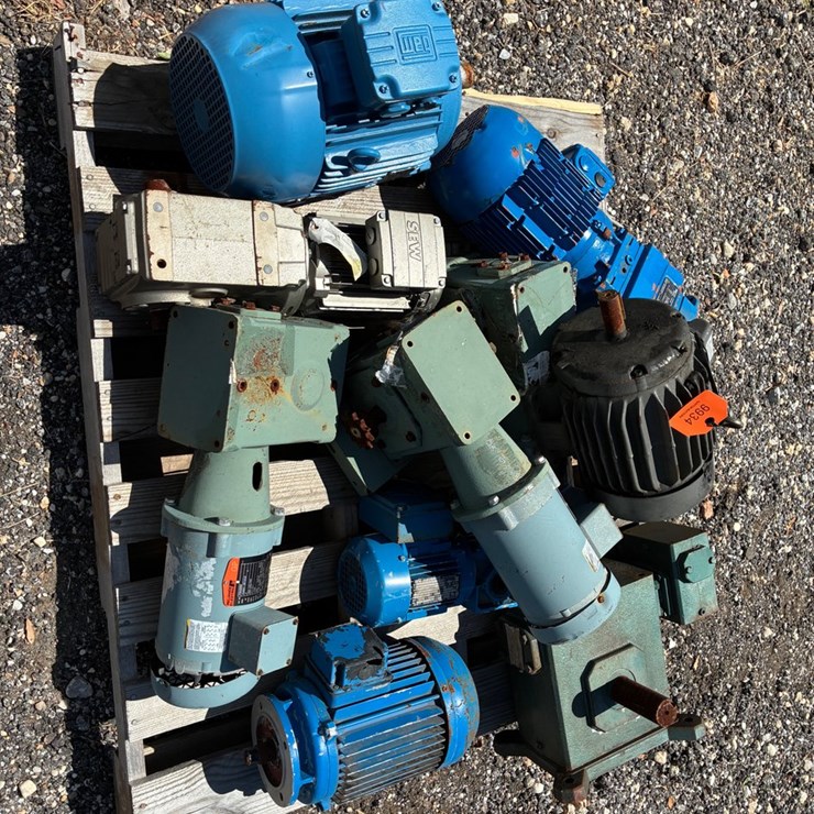 #9934 • Electric motors and gear boxes