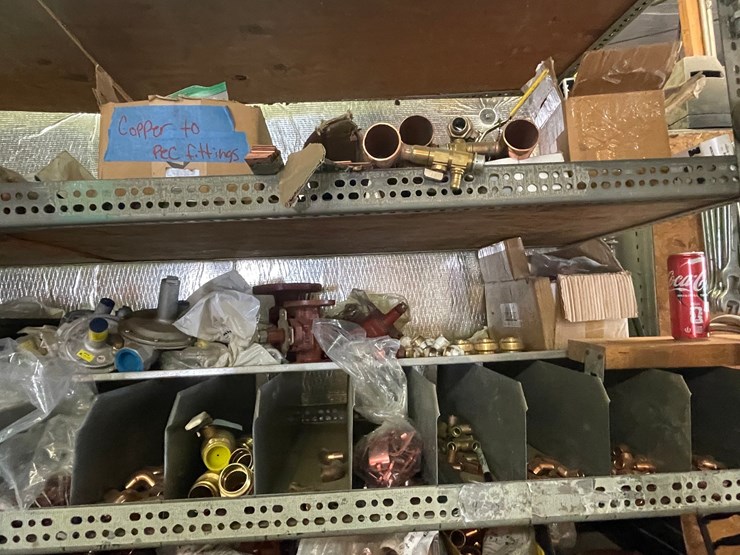 #4003-•-large-metal-organizing-rack-with-various-fittings-and-valves-image-5