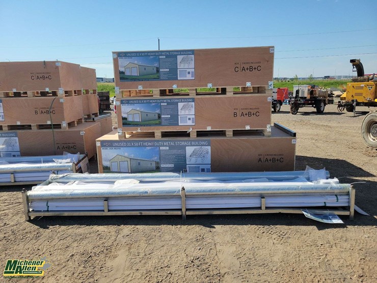 31x50ft-heavy-duty-metal-storage-building-3-boxes-a+b+c-unused-image-1