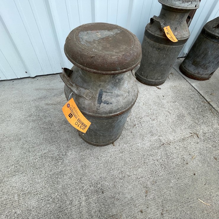 #2310 • Milk Can With Lid