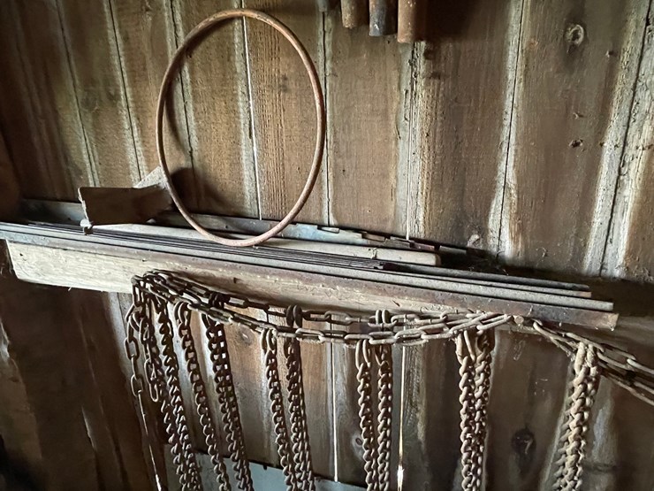 #2319-•-wall-section-of-vintage-farm-tools-image-8