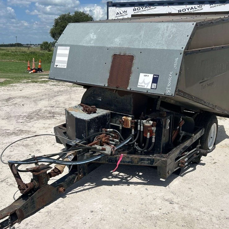 Diamond Turf TurboVac Turf Sweeper Tractor Attachment
