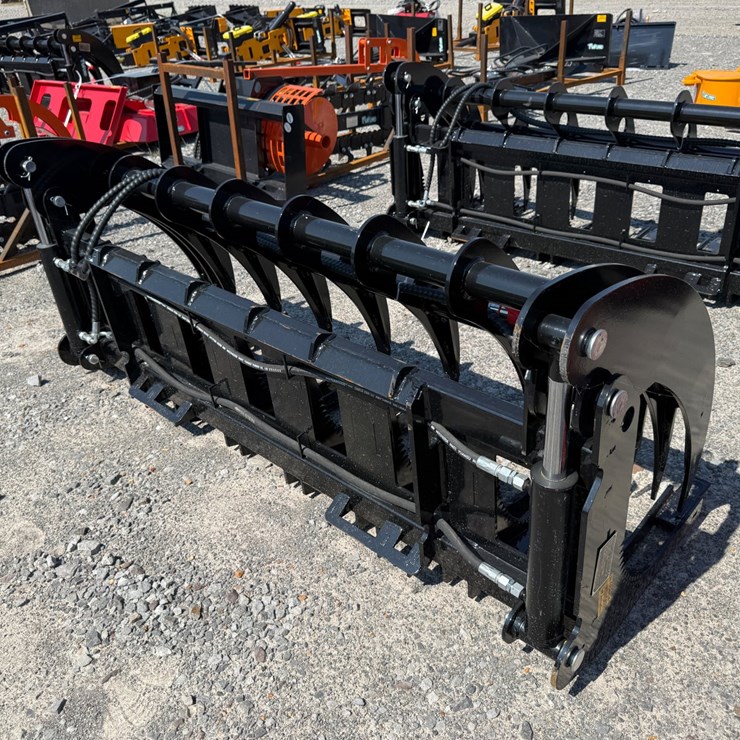 #2030 • Unused Future CLG72 72" Skid Steer Curbed Log Grabber INV#48889